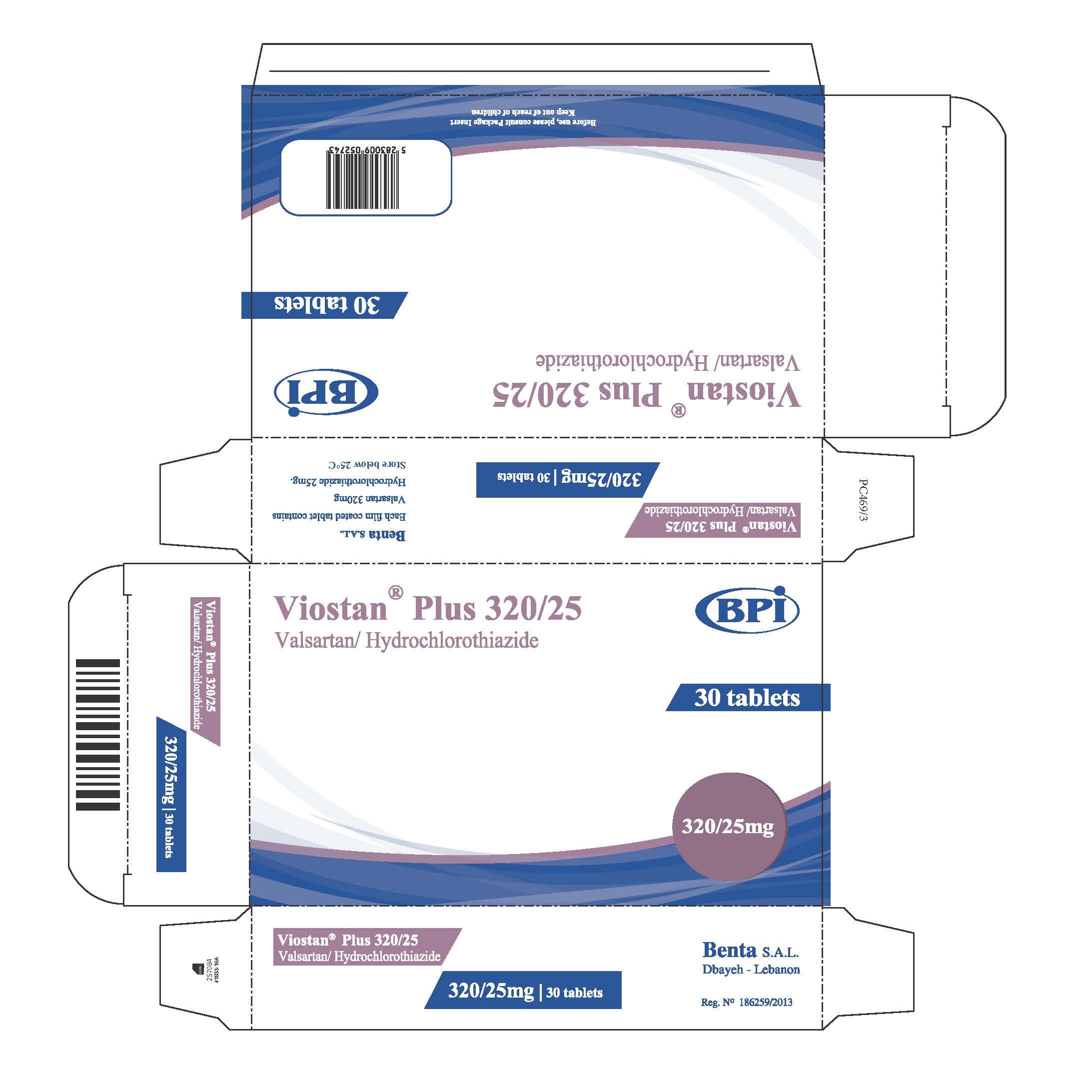 Viostan Plus 320/25mg